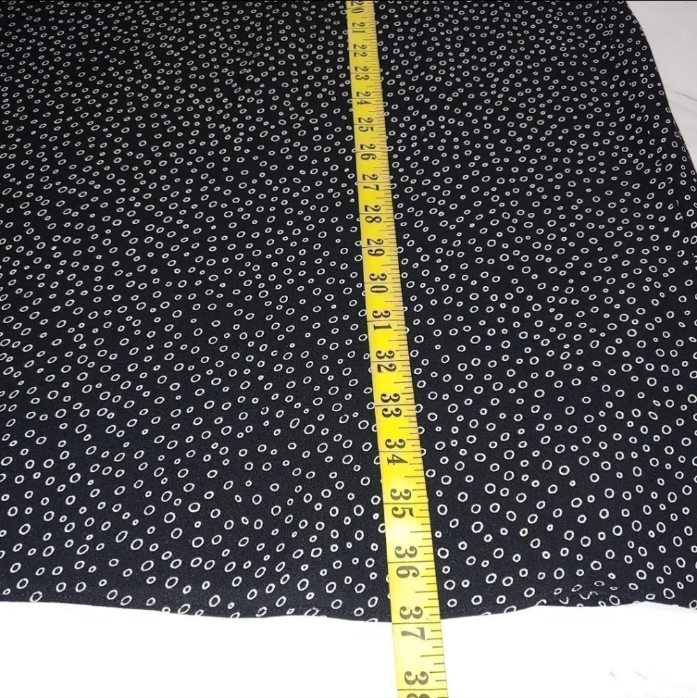 Talbots Silk Polka Dot Skirt - Picture 4 of 6